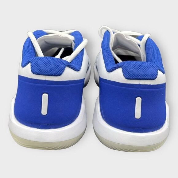 Nike Alpha Menace Turf Low Football Cleats White/Blue BV3997-101 Mens size 12 - Picture 4 of 7